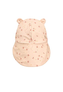 LIEWOOD Senia Solhat med ører Butterfly / Apple blossom 0/3 mdr.