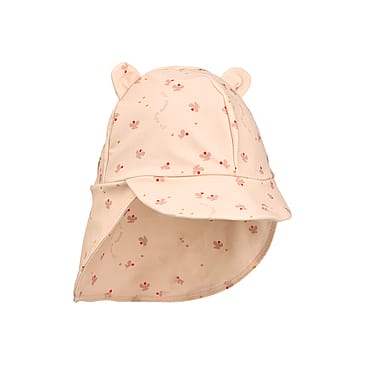 LIEWOOD Senia Solhat med ører Butterfly / Apple blossom 3-6 mdr.