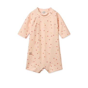 LIEWOOD Thor Baby Swim Jumpsuit Mini Butterfly / Apple blossom Str. 68