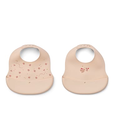 LIEWOOD Ember Hagesmæk 2-pak Butterfly / Apple blossom Onesize