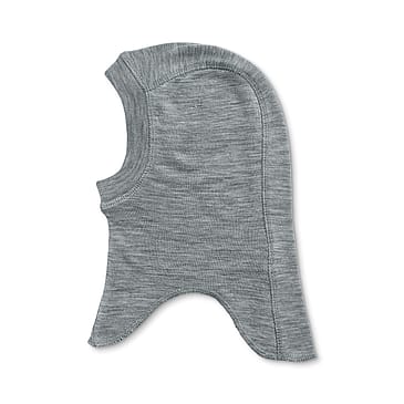 WHEAT Wool Balaclava Felix 2-pak Melange Grey Str 9-24 m/ 48-51 cm