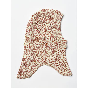 WHEAT Wool Balaclava Felix 2-pak Rose Flowers Str 1-3 m/40-43cm