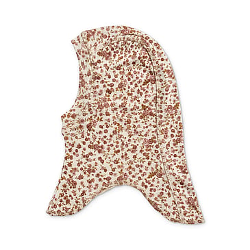 WHEAT Wool Balaclava Felix 2-pak Rose Flowers Str 9-24 m/ 48-51 cm