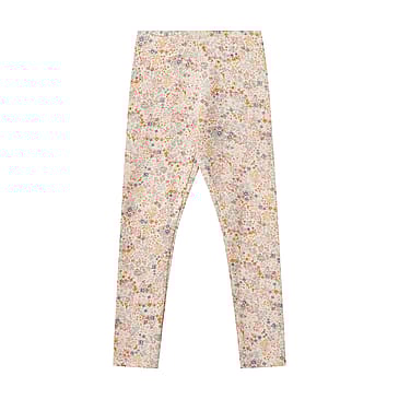 WHEAT Jersey Legggings Jules Bright Flowers Str 128/8 år