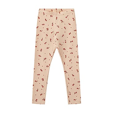 WHEAT Jersey Legggings Jules Rose Water Flowers Str 128/8 år