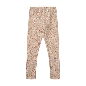 WHEAT Jersey Leggings Jules Baby Lilac Flower Meadow Str 98/ 3 år
