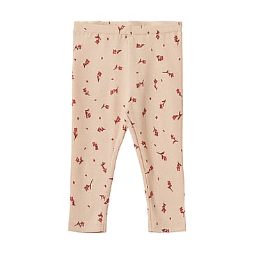 WHEAT Jersey Leggings Jules Baby Rose Water Flowers Str 92/2 år