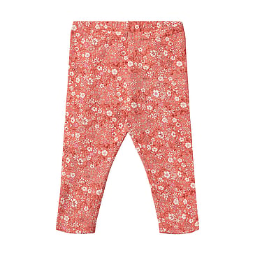 WHEAT Jersey Leggings Jules Baby Coral Flowers Str 68/6 m