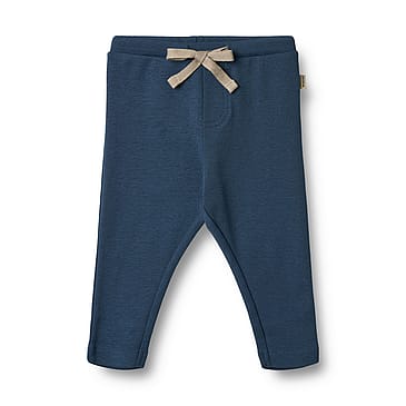 WHEAT Jersey Pants Manfred Blue Waves Str 74/9m