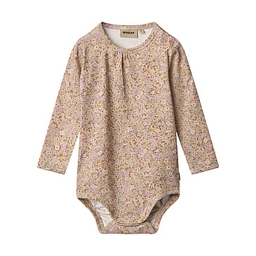 WHEAT Body Long Sleeve Liv Lilac Flower Meadow Str 62/3 m