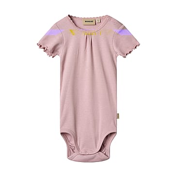 WHEAT Rib Body Short Sleeve Edna Lavender Mist Str 80/12 m