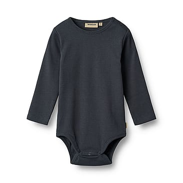 WHEAT Rib Body Long Sleeve Spencer Navy Str 86/18 m