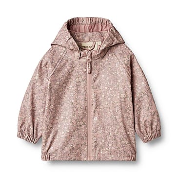WHEAT Rainwear Charlie Set Powder Flower Meadow Str 92/2 år