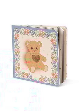 Konges Sløjd Touch And Feel Book Fsc Bear