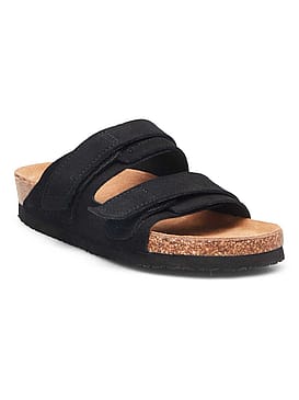 Rosemunde RHColina Leather Suede Strap Sandal Black 38