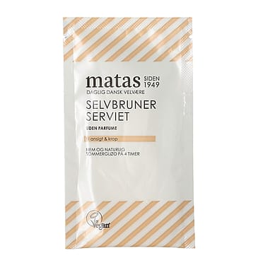 Matas Striber Selvbrunerserviet Uden Parfume 1 stk.