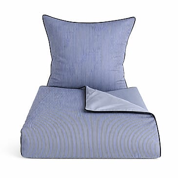 OMHU Pin stripe bomuldssatin