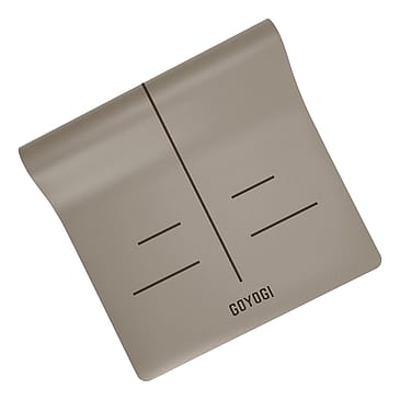 GOYOGI Premium Signature Yogamåtte Sand