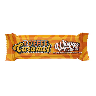 Wispy Nutrition Proteinbar 55 g Toffee Caramel