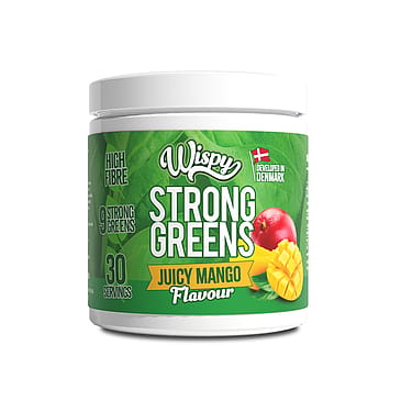 Wispy Nutrition Strong Greens 300 g Juicy Mango