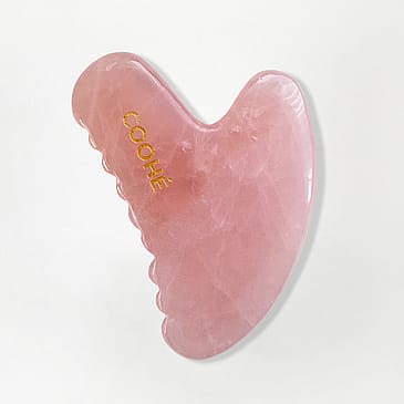 COOHÉ Facial Glow Gua Sha  Rose Quartz