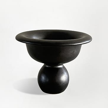 COOHÉ DOT Ceramic Incense Holder black 1 pcs