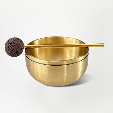 COOHÉ Tibetan singing bowl Black Mini Kit 1 pcs