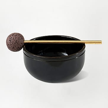 COOHÉ Tibetan singing bowl Black Mini Kit 1 pcs