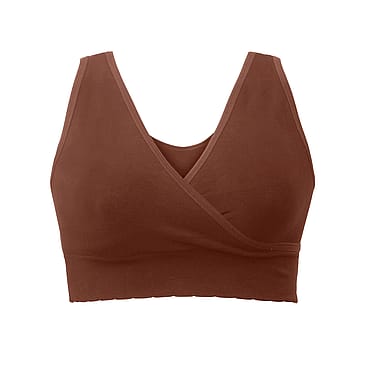 momkind Crossover Bra Chocolate M/L