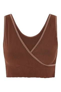 momkind Crossover Bra Chocolate L/XL