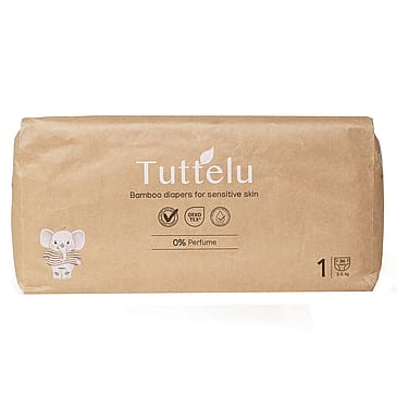 Tuttelu Bambusble str. 1, 36 stk (2-5 kg)