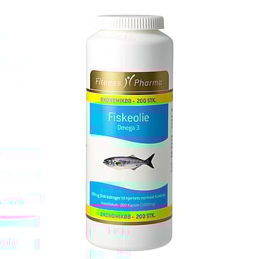 Fitness Pharma Fiskeolie 200 kaps.