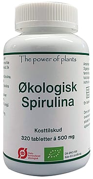 The power of plants Spirulina Ø 320 tabl.