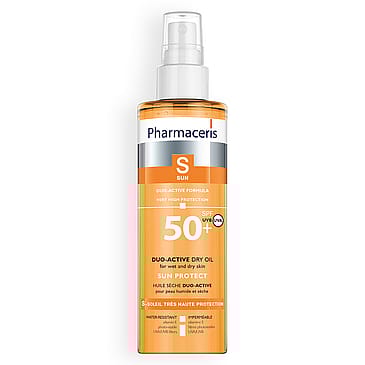 Pharmaceris Sun Protect Protective Dry Oil Duo For Wet and dry Skin SPF 50+ 200 ml