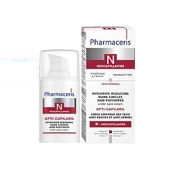 Pharmaceris Opti-Capilaril Intensive Reducing Dark Circles and Puffiness Eye Cream SPF 15 15 ml
