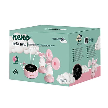 Neno Brystpumpe Bella Twin Dobbelt Rosa
