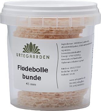 Urtegaarden Flødebollebunde 45 mm 18 stk.