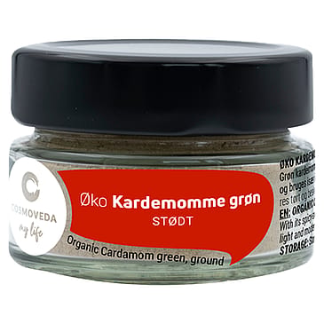 Cosmoveda Kardemomme Grøn Stødt Ø