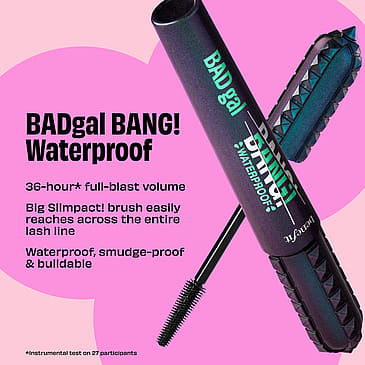 Benefit BADgal BANG! – Volymgivande vattenfast mascara Waterproof Mini