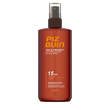 Piz Buin Tan & Protect Oil Spray SPF 15 150 ml