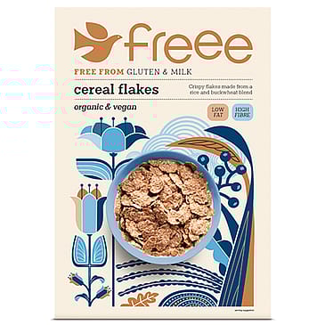 Doves Farm Cereal Flakes glutenfri Ø 375 g