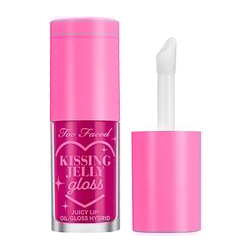 Too Faced Kissing Jelly Lip Gloss Raspberry