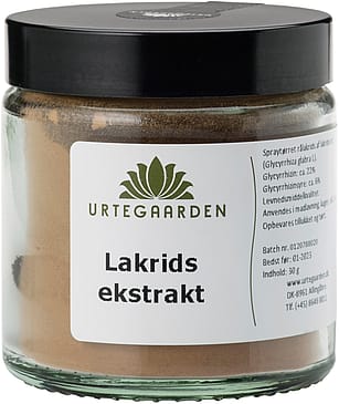 Urtegaarden Lakridsekstrakt I Krukke 30 g