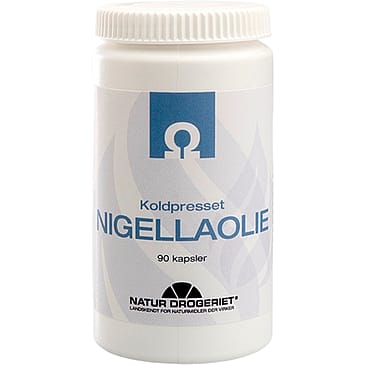 Natur Drogeriet Nigellafrøolie 90 kaps.