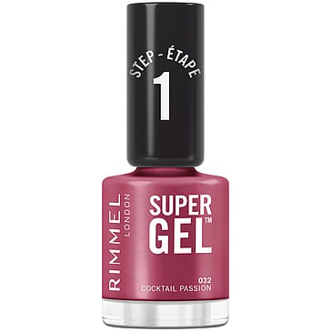Rimmel Super Gel Nail Polish Cocktail Passion