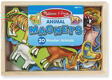 Melissa and Doug Wooden Magnets in a Box Animal