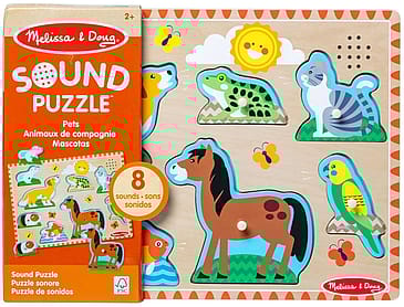 Melissa and Doug Sound Puzzle Pets