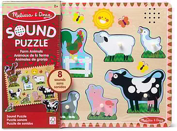 Melissa and Doug Sound Puzzle Farm Animals