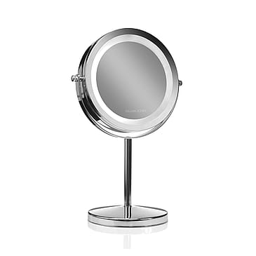 Gillian Jones Bordspejl M. LED Lys Sølv