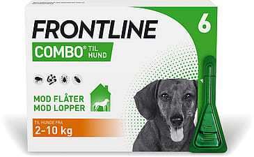 Frontline Combo Hund 2-10 kg 6 stk